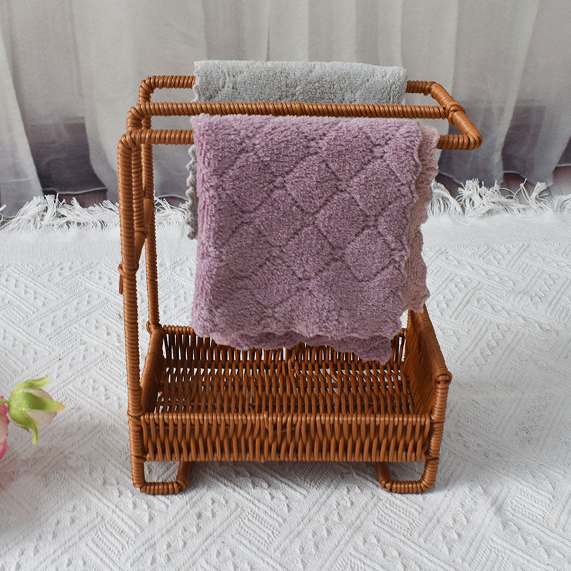 Handmade Rattan Storage Basket Stornfield