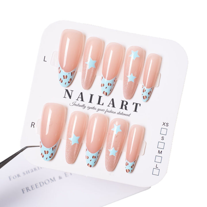 Creative Artistic Press-On Nail Extensions Stornfield