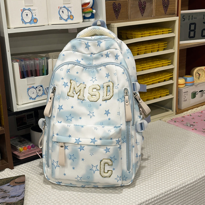 Stylish Graphic Print School Backpack Stornfield
