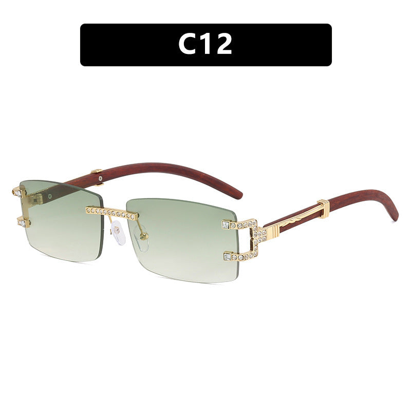Ladies exclusive sunglasses in elegant design with rhinestone accents Stornfield