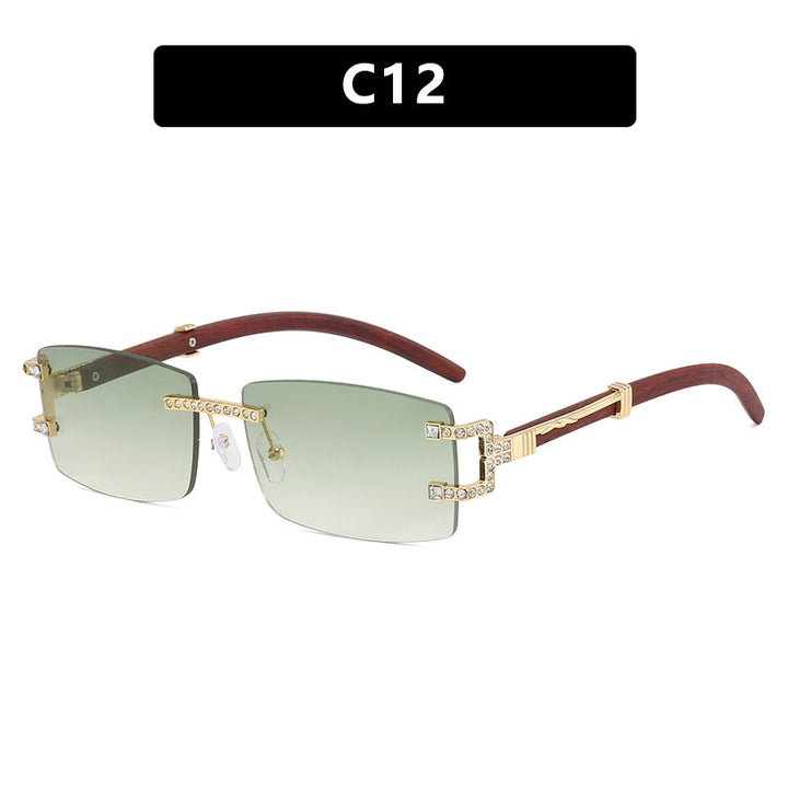Ladies exclusive sunglasses in elegant design with rhinestone accents Stornfield