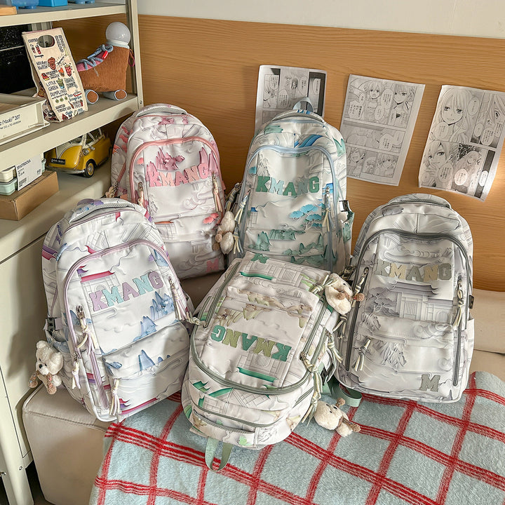 Artistic Graphic Design Backpack Stornfield