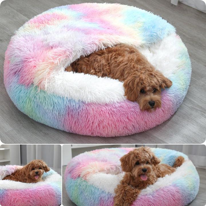 Women's cozy round pet bed Stornfield