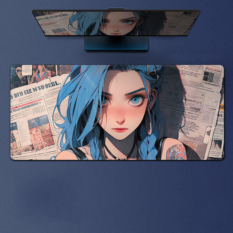 Anime-Inspired Gaming Mouse Pad