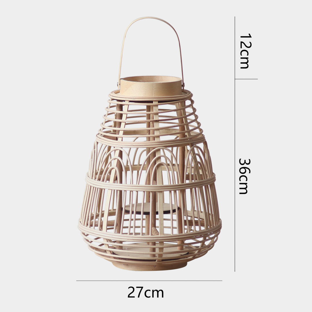 Handcrafted Rattan Lantern Stornfield