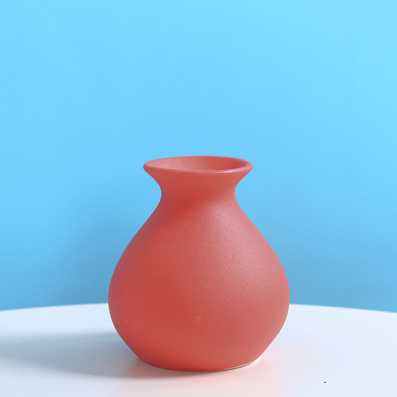 Modern Textured Decorative Ceramic Vase Stornfeild