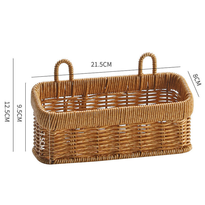 Handwoven Multi-Compartment Storage Basket Stornfield