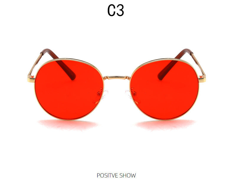 Women's fashionable sunglasses with mirrored gradient Stornfield