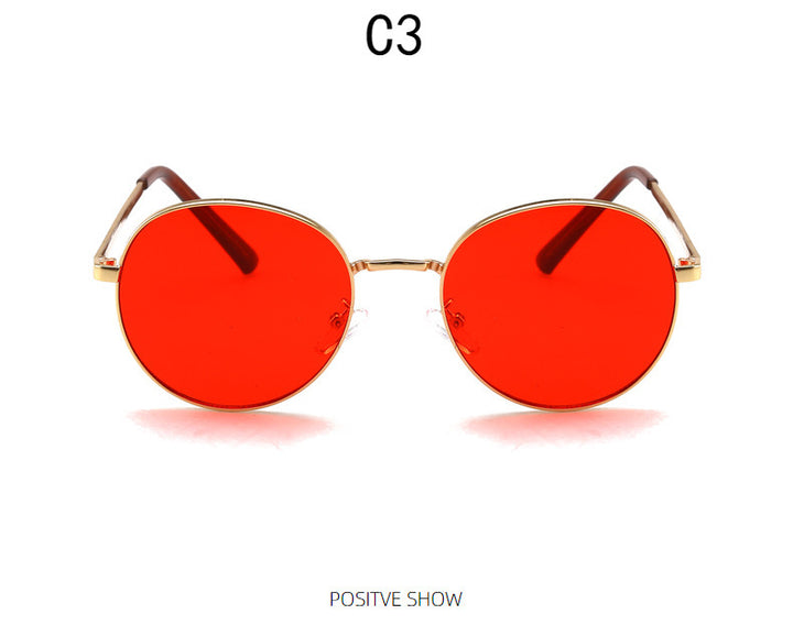 Women's fashionable sunglasses with mirrored gradient Stornfield