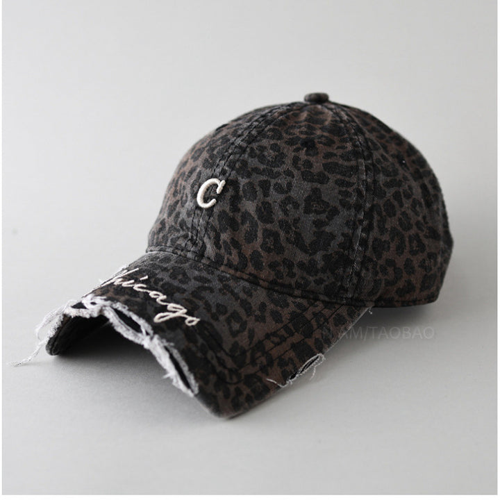 Women's Distressed Cotton Baseball Cap Stornfield 1784083462