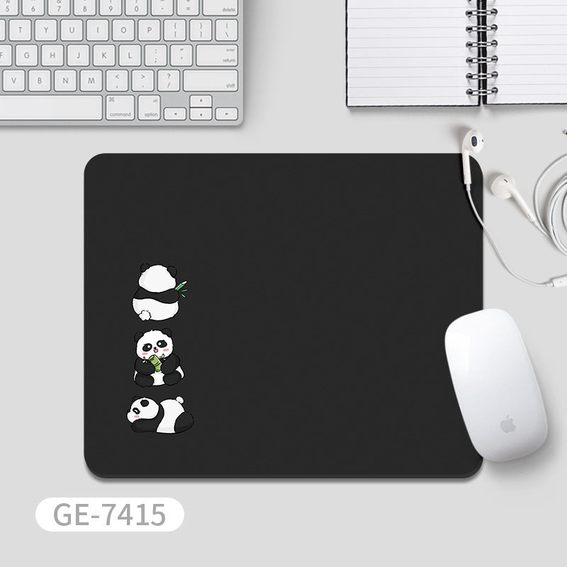 Cute Panda-Themed Desk Mouse Pad