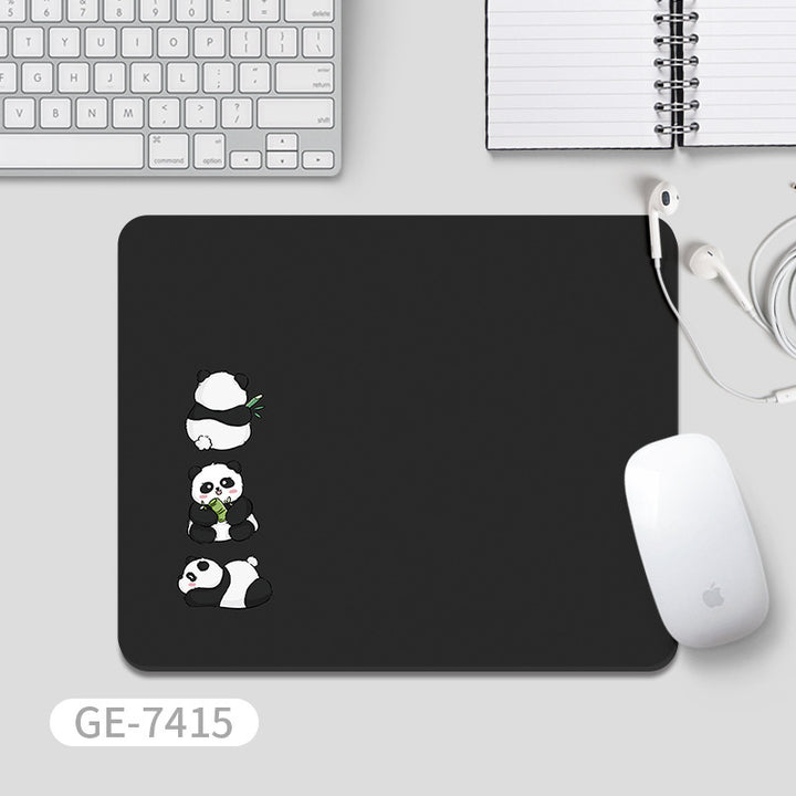 Cute Panda-Themed Desk Mouse Pad