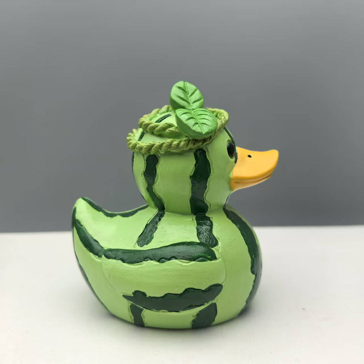Funny rubber duck with strawberry design Stornfield