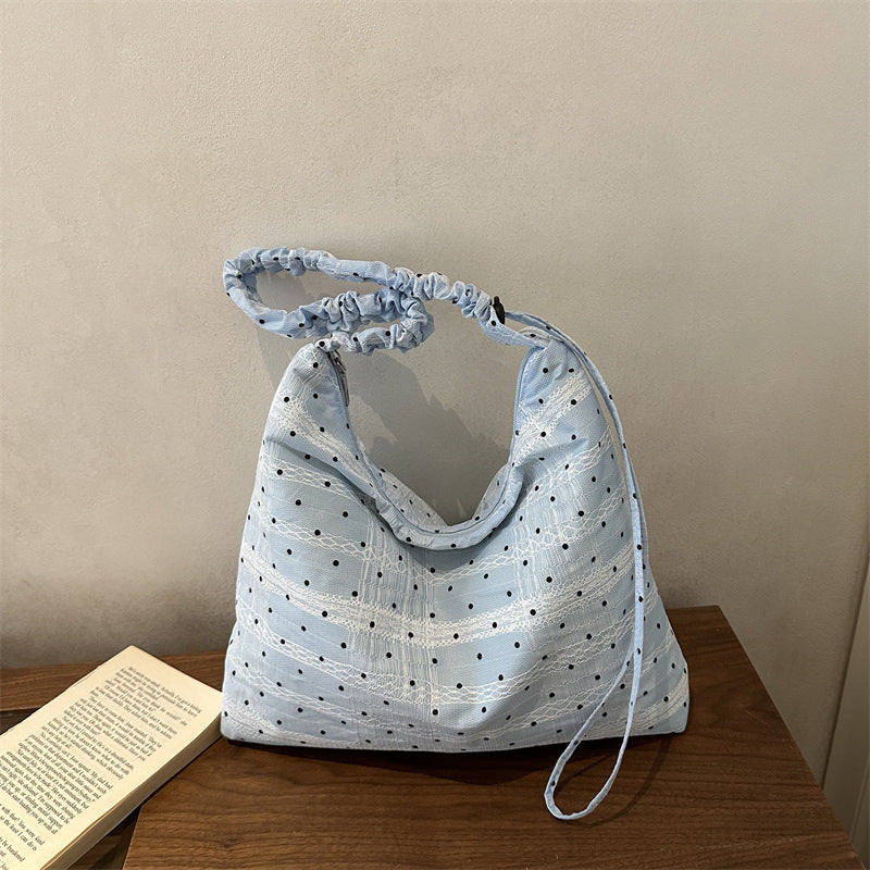 Stylish Fabric Slouchy Hobo Bag