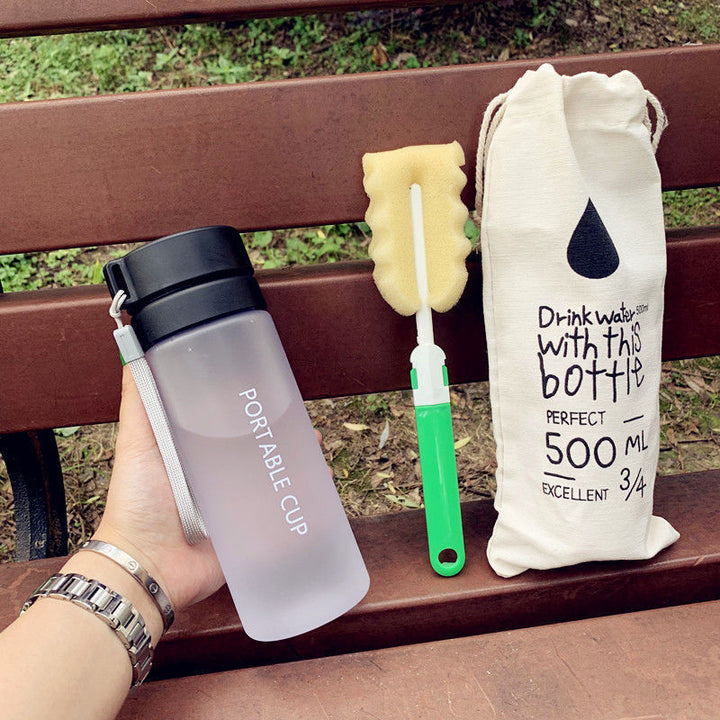 Women's portable water bottle with practical cleaning system Stornfield
