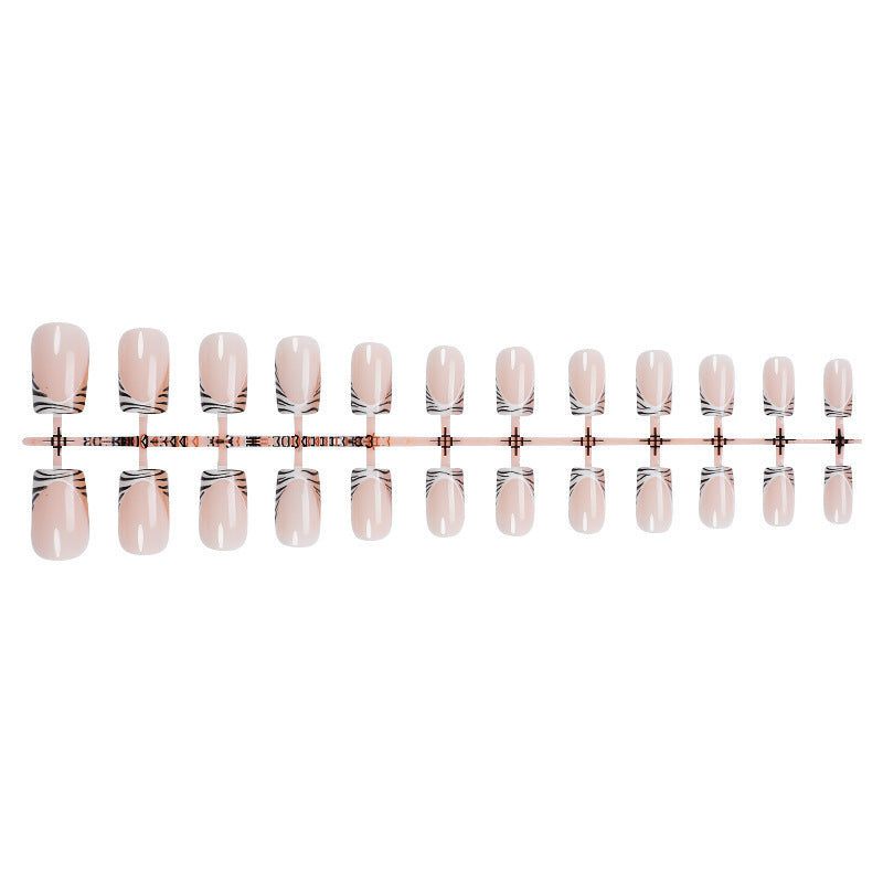 Abstract Pattern Press-On Nails Stornfield