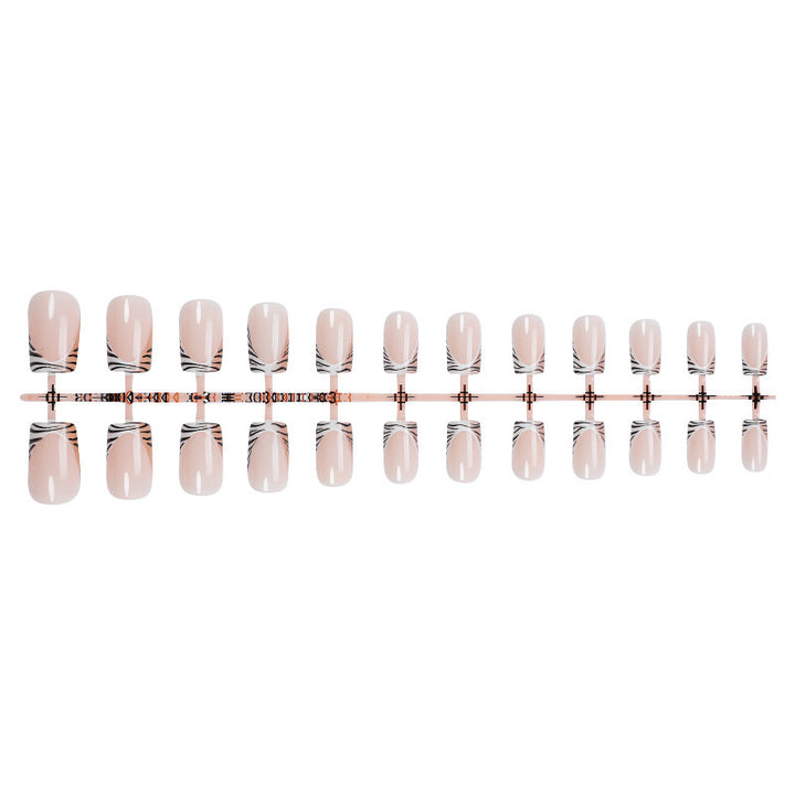 Abstract Pattern Press-On Nails Stornfield
