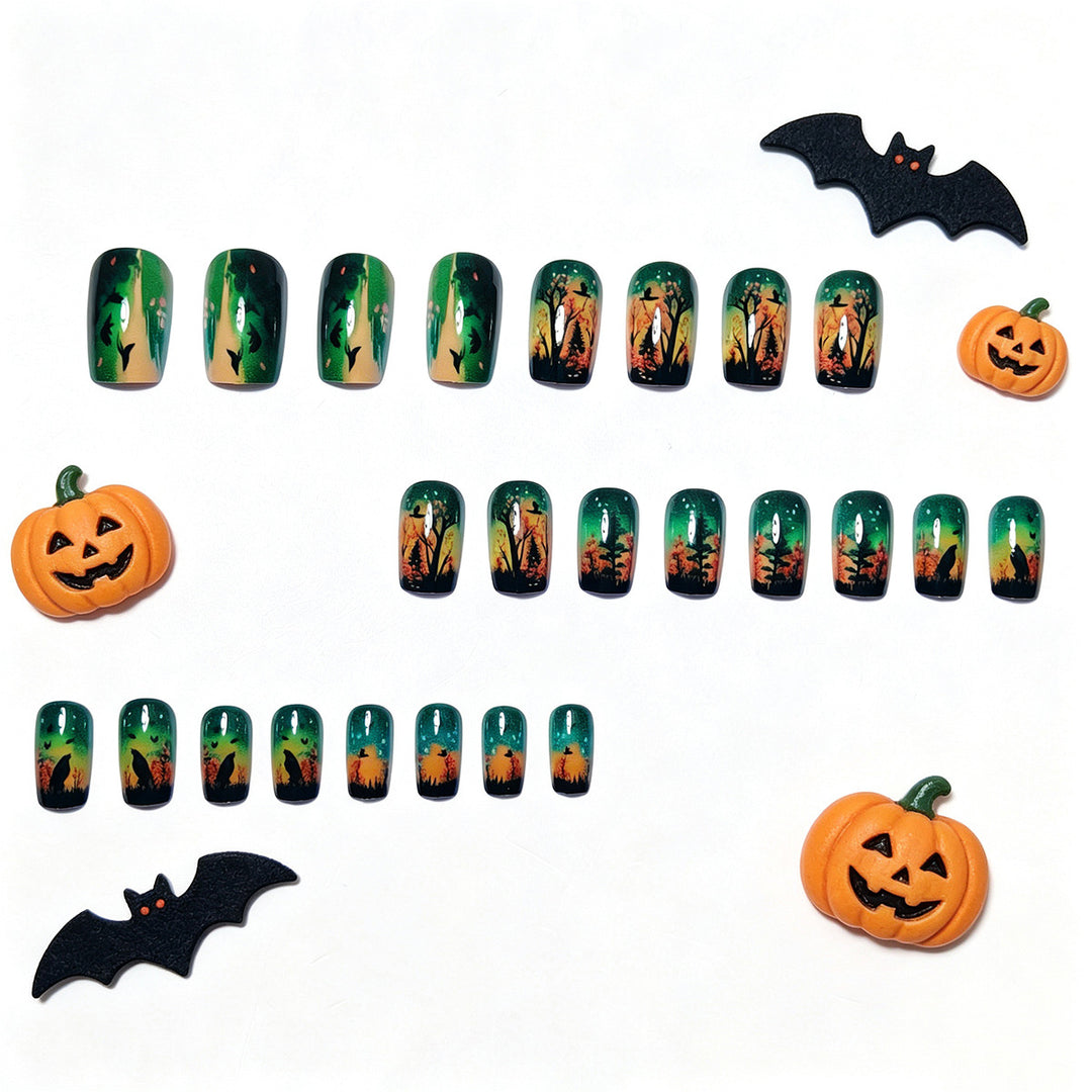 Creative Art Nails with Fascinating Forest and Mushroom Designs Stornfield