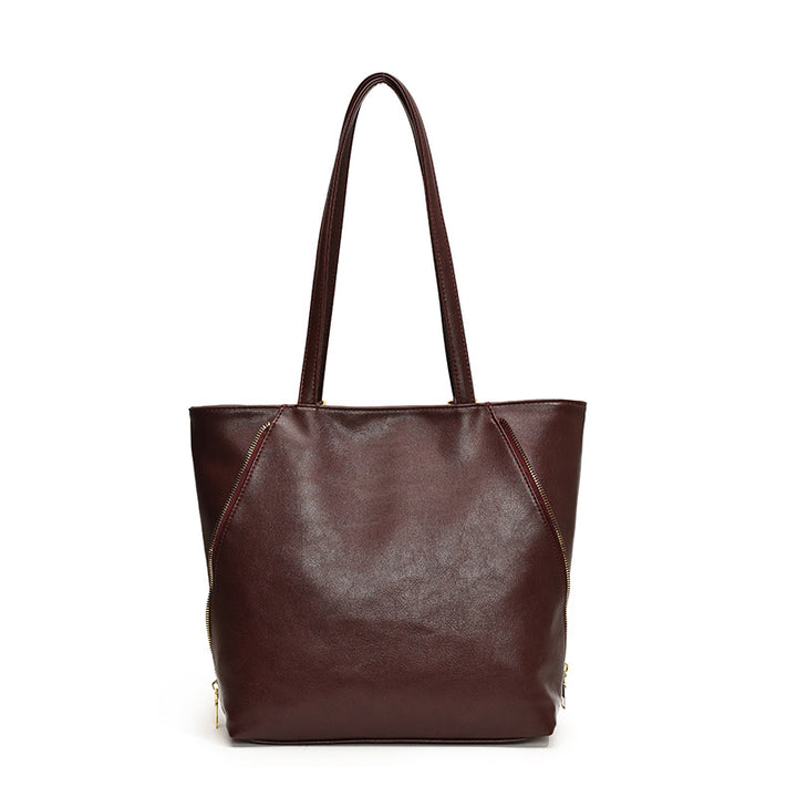 Elegant Faux Leather Tote Bag Stornfield