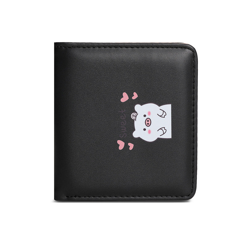Cute Animal-Themed Card Wallet