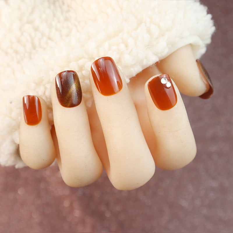 Radiant Glossy Press-On Nail Collection Stornfield