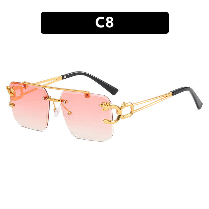 Women's square sunglasses with elegant decorative details Stornfield