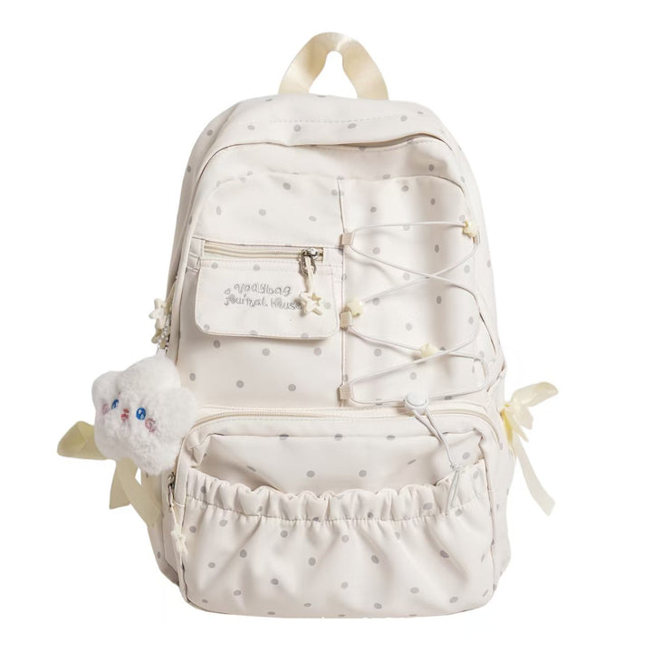 Cute Polka Dot Casual Backpack Stornfield