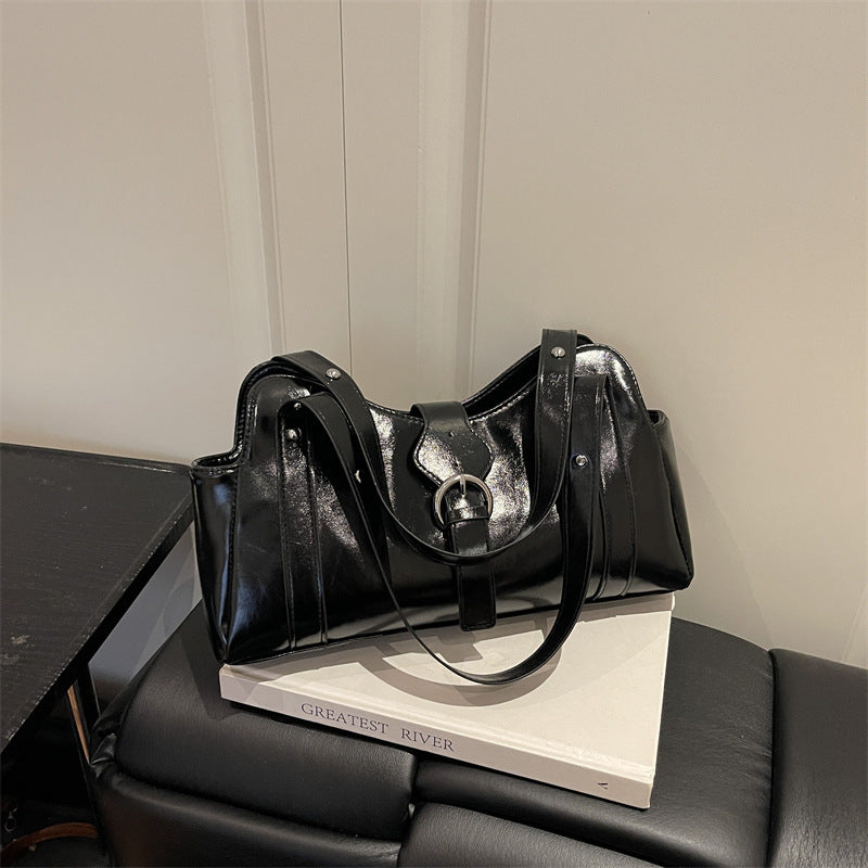 Elegant Patent Leather Handbag