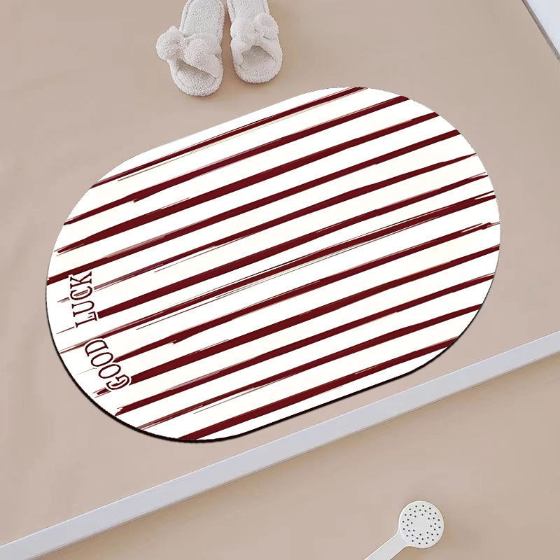 Stylish Motivational Bath Mat