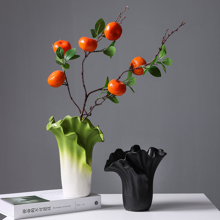 Artistic Textured Ceramic Vase