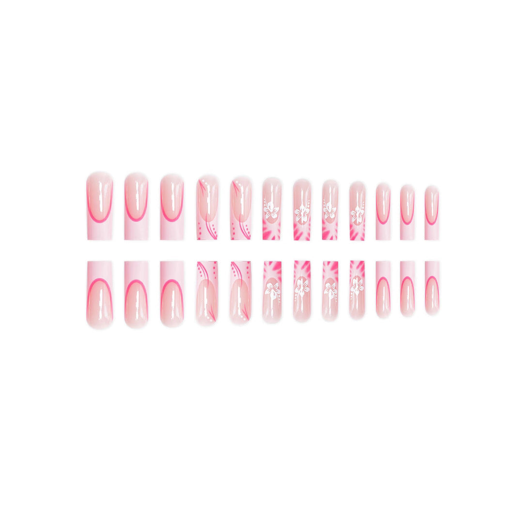 Artistic Press-On Nail Art Enhancements Stornfield