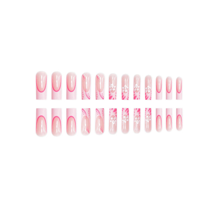 Artistic Press-On Nail Art Enhancements Stornfield