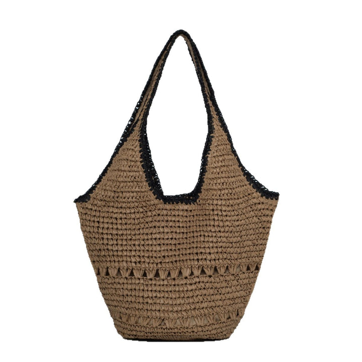 Handcrafted straw bag with sophisticated design Stornfield