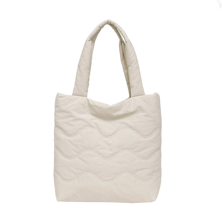 Padded shoulder bag with wave design Stornfield