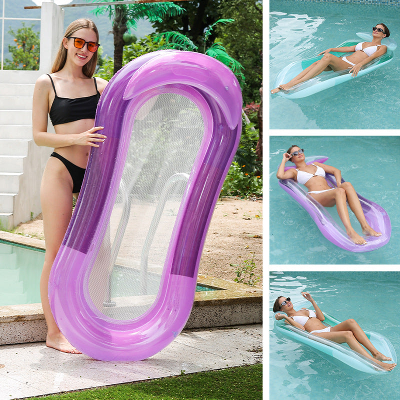 Women Inflatable Lounge Chair with Breathable Mesh Surface Stornfield