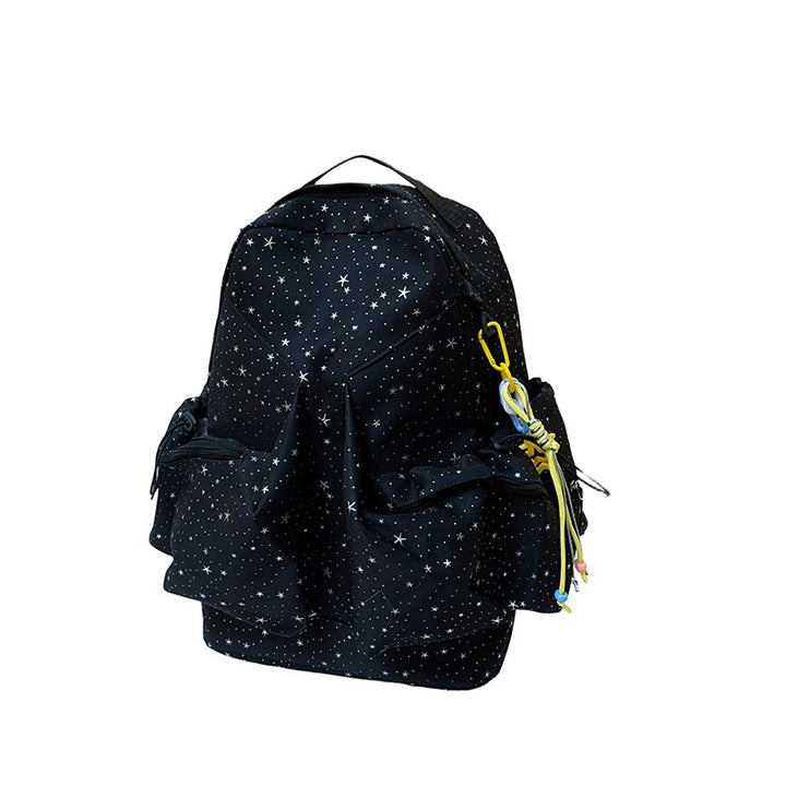 Starry Patterned Casual Backpack Stornfield
