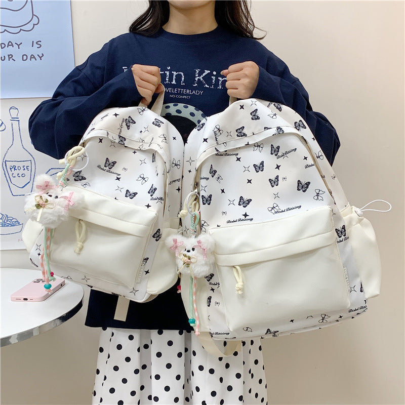Butterfly Print Backpack Stornfield