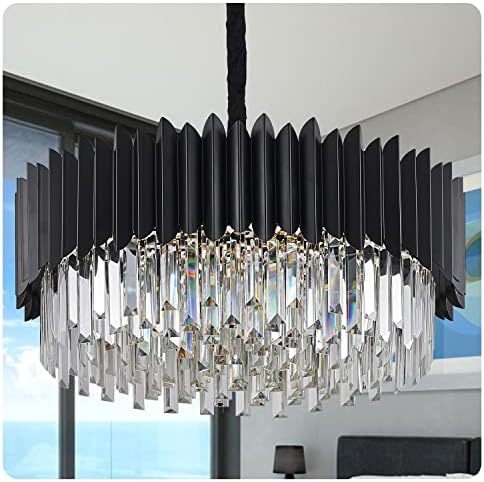 Contemporary Crystal Chandelier