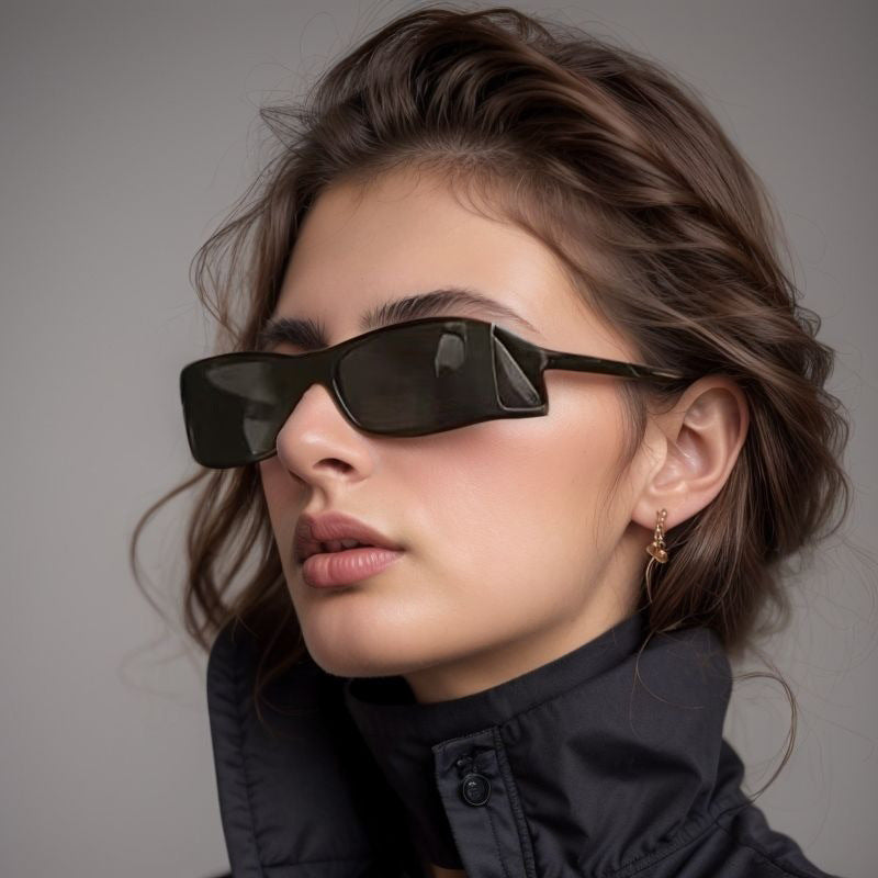 Ladies extravagant sunglasses in geometric design Stornfield