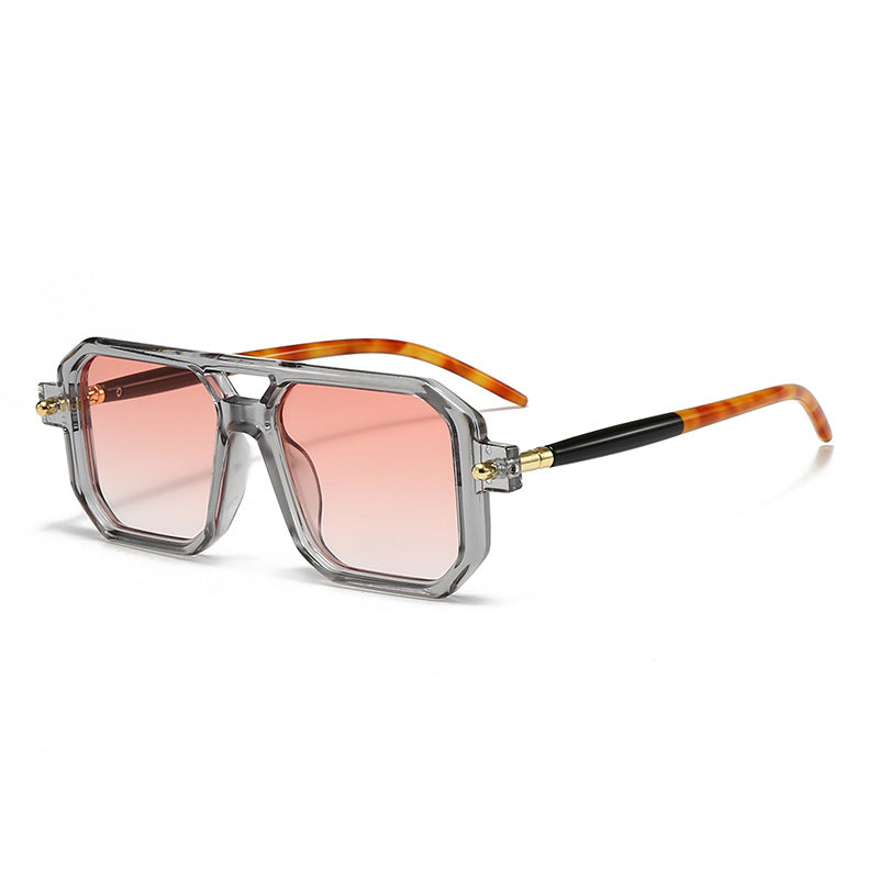 Women oversized rectangular glasses Stornfield