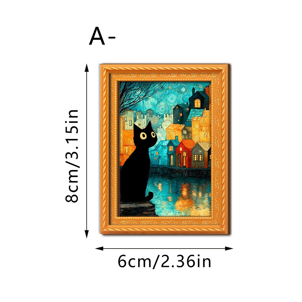 Decorative cat art with futuristic design Stornfield
