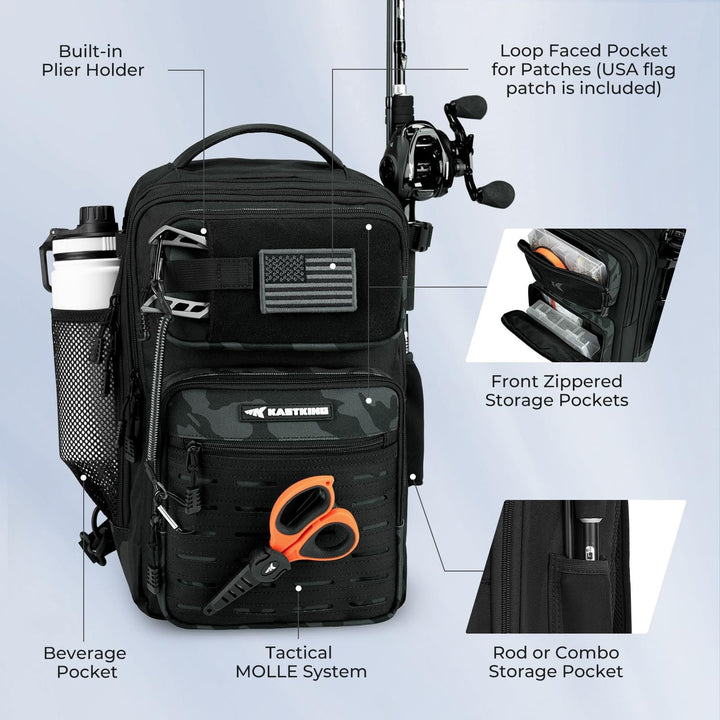 Tactical Fishing Gear Sling Bag Stornfield
