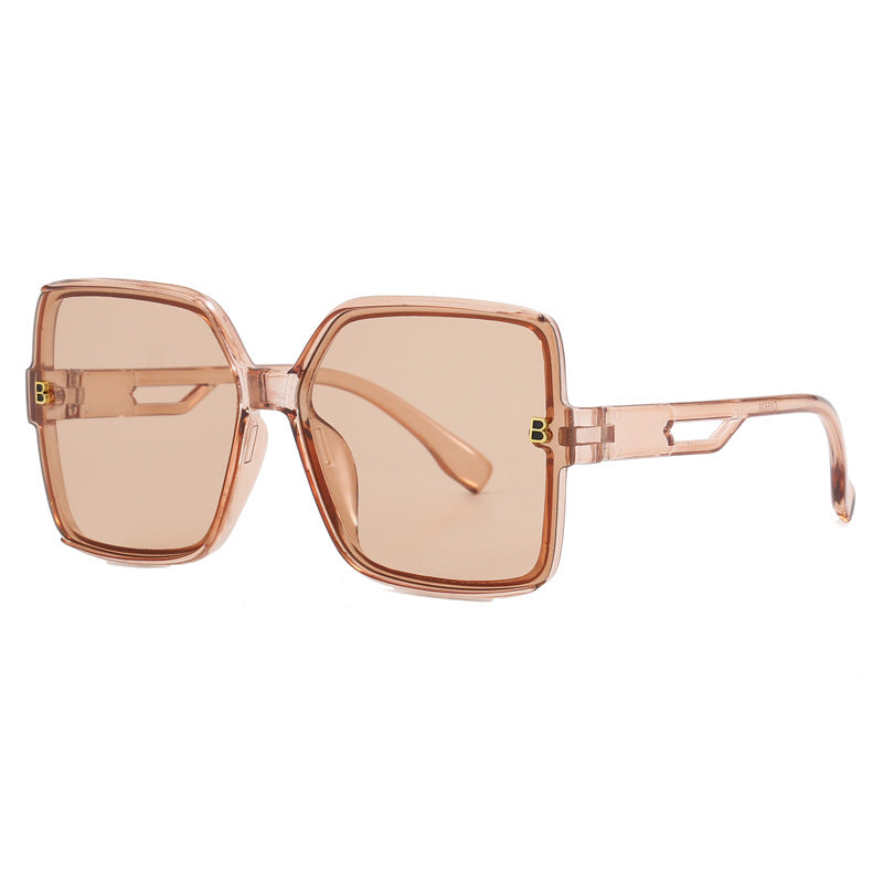 Women's fashionable oversized sunglasses with extravagant accents Stornfield