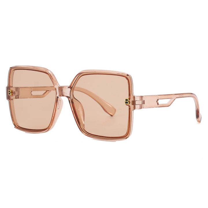 Women's fashionable oversized sunglasses with extravagant accents Stornfield