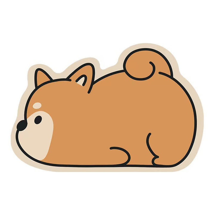 Cute Bunny-Themed Decorative Sticker
