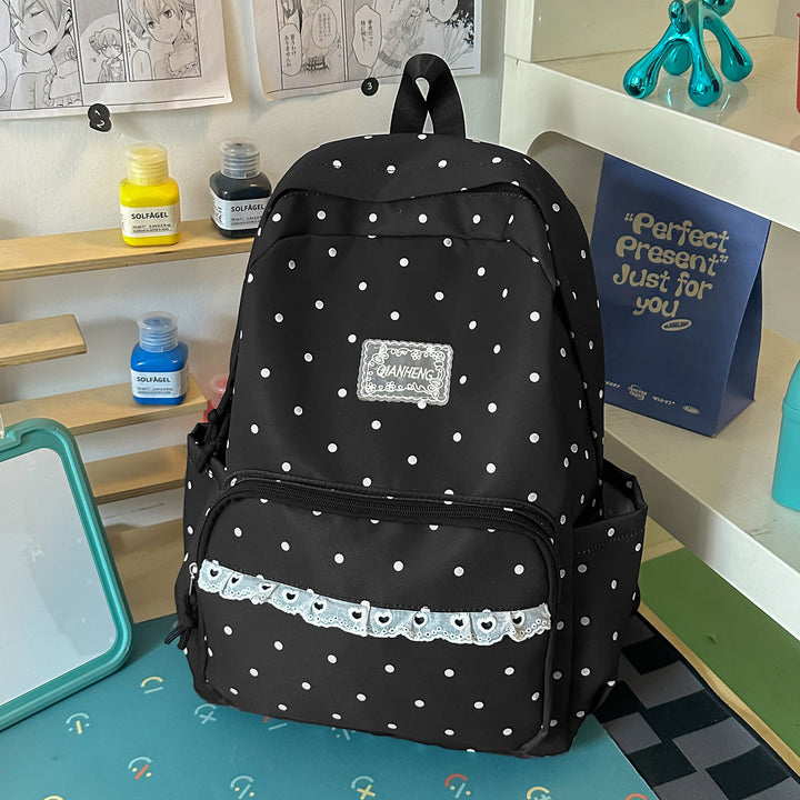 Polka Dot Decorative Backpack Stornfield