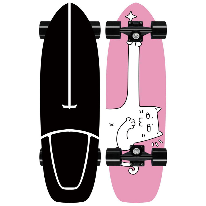 Artistic Lion Design Skateboard Stornfield