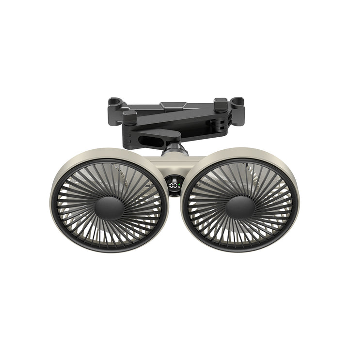 Unisex double fan with flexible holder Stornfield
