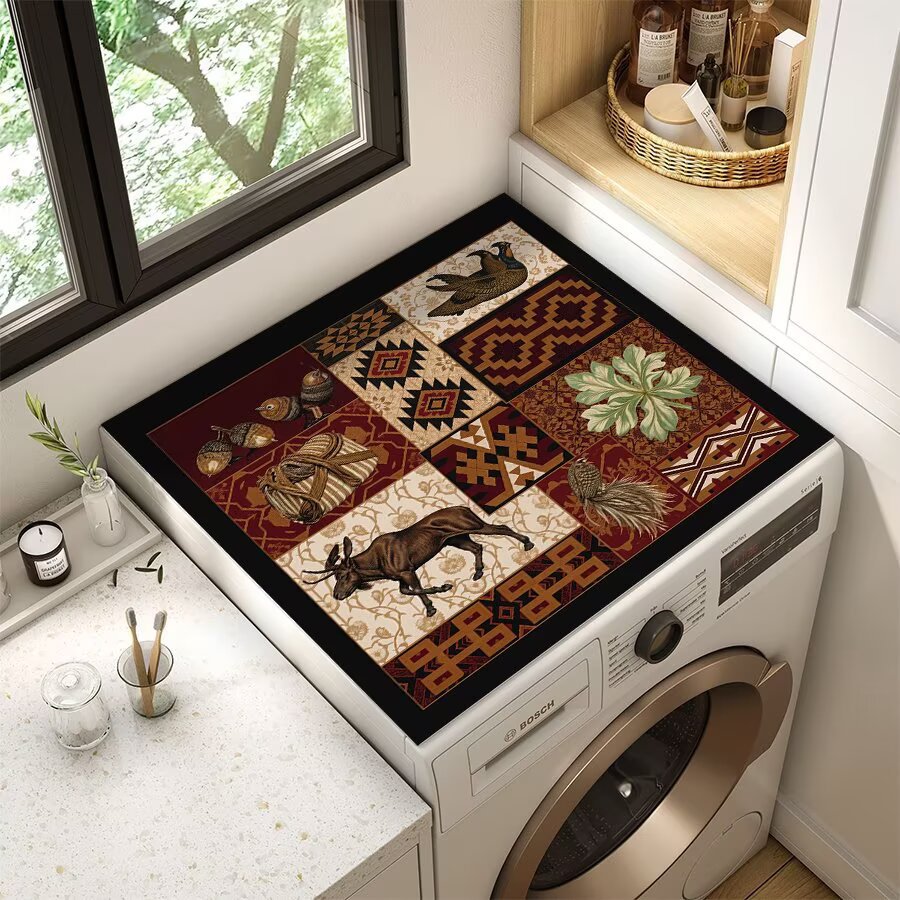 Wildlife-Themed Laundry Room Mat Stornfield