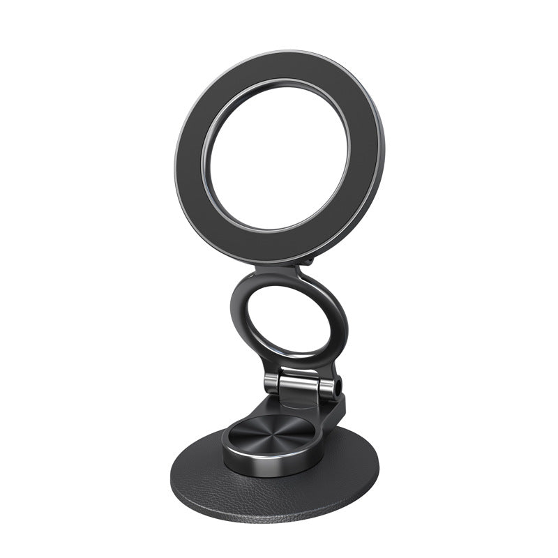 Unisex Flexible Smartphone Stand with Integrated Ring Light Stornfield
